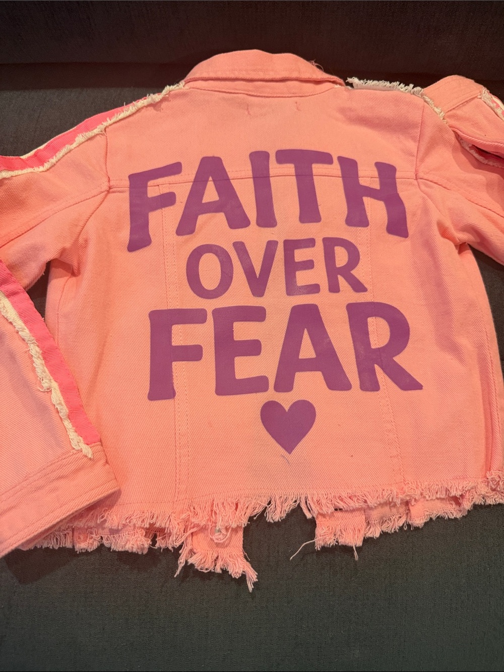 Faith Over Feat Jacket